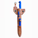 KIT - 3 Facas com Bainhas de Couro Artesanais